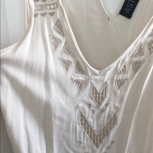 Astr Tops - ASTR Ivory tank Astr Tops - ASTR Ivory tank